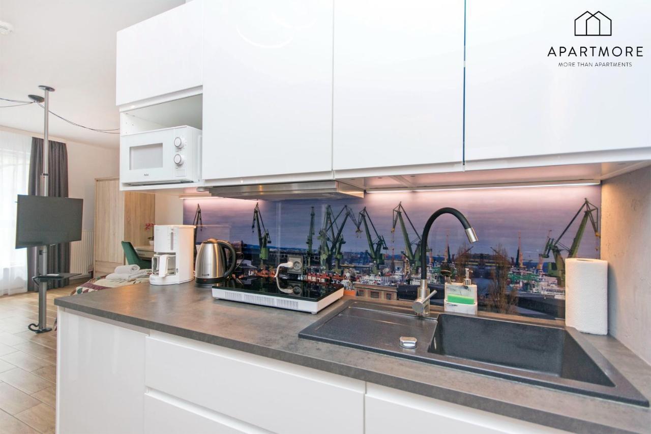 City Center - Walowa I Popieluszki By Apartmore Gdańsk Kültér fotó