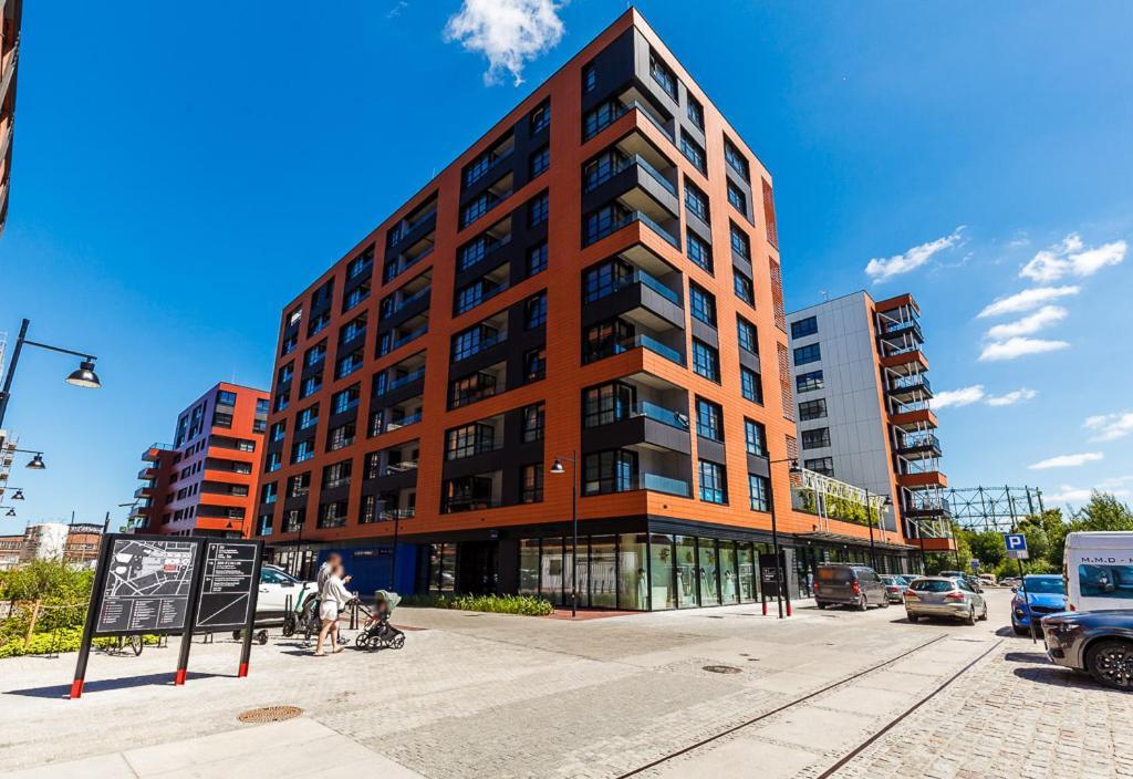 City Center - Walowa I Popieluszki By Apartmore Gdańsk Kültér fotó