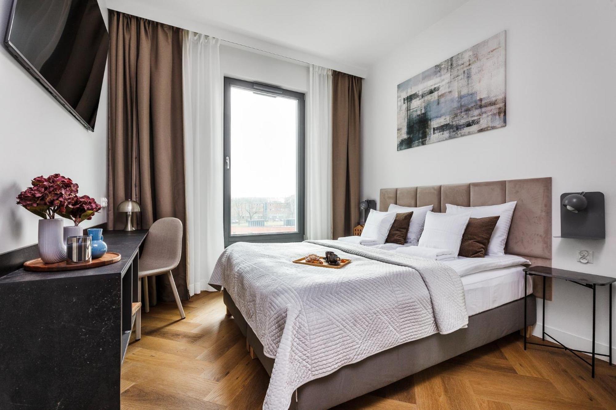 City Center - Walowa I Popieluszki By Apartmore Gdańsk Kültér fotó
