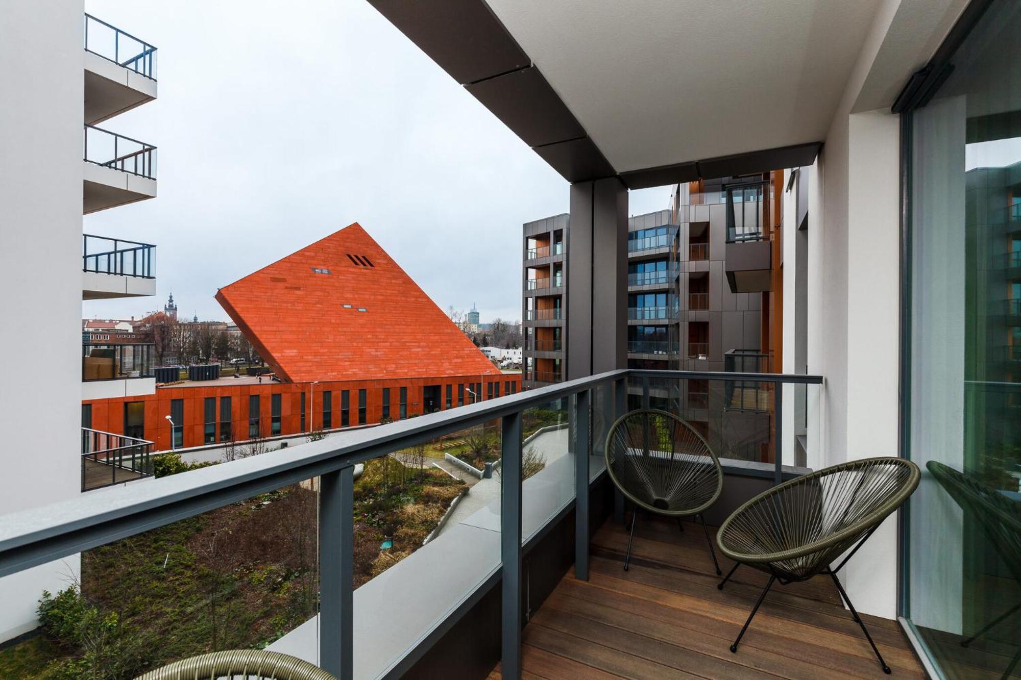 City Center - Walowa I Popieluszki By Apartmore Gdańsk Kültér fotó