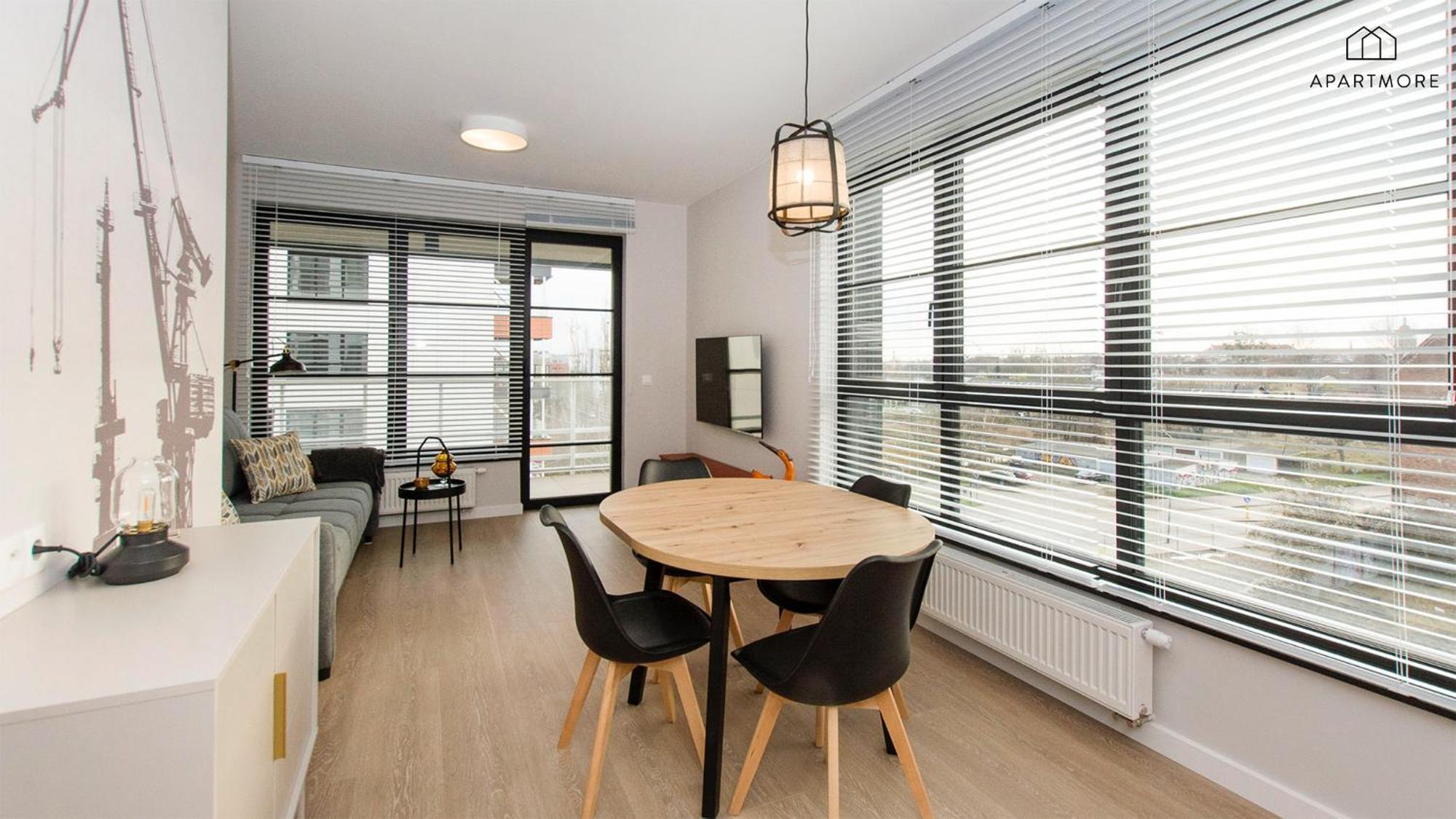 City Center - Walowa I Popieluszki By Apartmore Gdańsk Kültér fotó